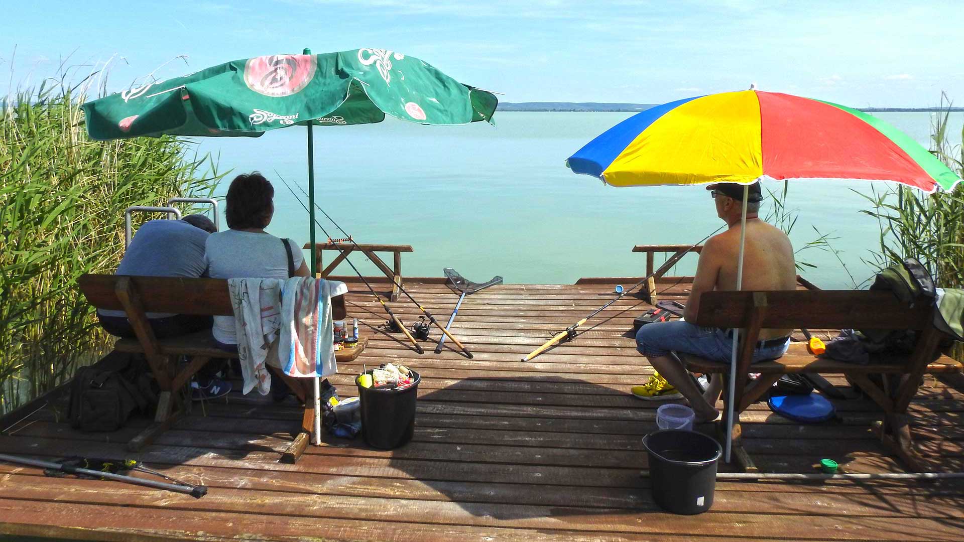 A balatoni vízparti nyaralók tulajdonosai, kiváltságos helyzetben vannak